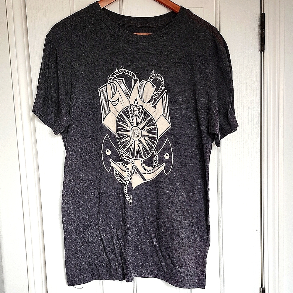 RVCA Dark Gray Graphic Tee